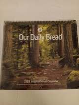 Our Daily Bread Inspirational Wall Calendar Dated Year 2018 Still Factor... - $14.99