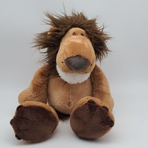 NICI Wild Friends Lion Dark Brown Mane Plush Kids Soft Stuffed Toy Animal 14” - £39.23 GBP