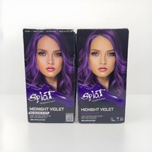 2-Splat Purple Midnight Violet Hair Color Dye NO BLEACH 30 WASH Rebellious - $28.59