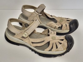 KEEN Sandals ROSE Strappy Water Hiking Sport Sandal Size Women&#39;s 8.5 Tan Brown - £29.77 GBP