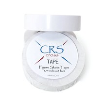 Skate Boots Made Of Leather Are Protected By Crs Cross Figure Skate Tape (3/4 - £35.44 GBP