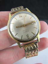 rare vintage men&#39;s watch OMODOX WATCH CO. &quot;LAUREL&quot; automatic 17J GOLD fi... - $107.51