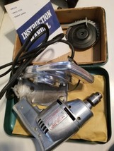 Vintage 1960 Matched-Craft Power Drill Circular Saw Sander Not Tested Wi... - $125.00