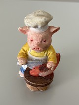 Pig Chef Resin Miniature Figure - £2.87 GBP