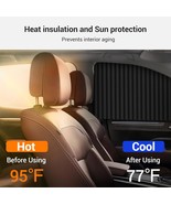 Veroden Car window shades Privacy Magnetic Black Car Side Window Sun Shades - €17,22 EUR
