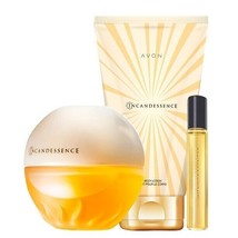 Avon Incandessence set Eau de Parfum 50 ml + body lotion 150 ml + Purse ... - $59.00