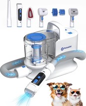 Dog Hair Vacuum, 6 in 1 Dog Grooming Kit Picks Up 99% Pet - £101.93 GBP