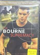 The Bourne Supremacy - Region 1 DVD Sealed - $4.95