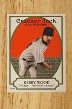 2005 Topps Baseball Card Cracker Jack Mini Stickers Kerry Wood #129 Chicago - £1.54 GBP