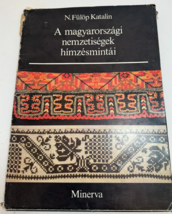 Large Folio of HUNGARIAN FOLK EMBROIDERY Patterns 1982 Motifs Rare - $69.25