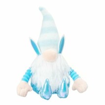 Way To Celebrate Easter Small Blue Huggie Hugs Gnome Plush - New - £10.22 GBP