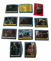 Vintage Lot Of 10 Star Wars Return Of The Jedi Cards Plus 1 Sticker Card - £17.42 GBP