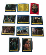 Vintage Lot Of 10 Star Wars Return Of The Jedi Cards Plus 1 Sticker Card - £17.30 GBP
