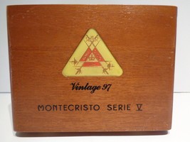 Montecristo Cigar Box Serie V Vintage 97 25 Mini Belicoso - £11.10 GBP