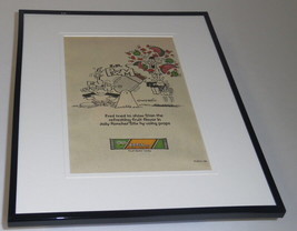 1988 Jolly Ranchers Apple Stix Framed 11x14 ORIGINAL Advertisement  - £27.24 GBP