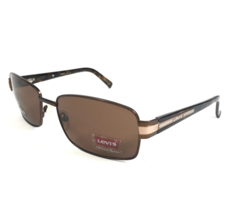 Levi&#39;s Sunglasses LSSUN 823-1 Brown Tortoise Rectangular Frames w brown ... - £47.79 GBP
