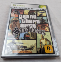 Grand Theft Auto San Andreas - XBOX Platinum Hits game - New Sealed MINT - £77.81 GBP