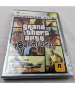 Grand Theft Auto San Andreas - XBOX Platinum Hits game - New Sealed MINT - £78.17 GBP