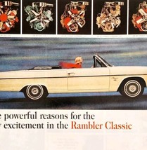 1965 Rambler American Motor Classic Car Advertisement Automobilia Vintag... - £23.18 GBP