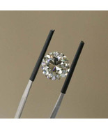 Loose Moissanite Near White OEC Round Brilliant Diamond Best For Ring 1.... - £106.22 GBP