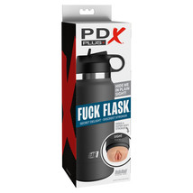 Pdx Plus Fuck Flask Secret Delight Discreet Stroker Grey Bottle Light - $65.63