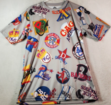 Negro Leagues Museum T Shirt Baseball Unisex Size Medium Gray Multi Shor... - $492.04 MXN