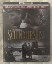 Schindler’s List Steelbook 4k UHD + Blu-ray + Digital 30th Anniversary Edition - £39.33 GBP