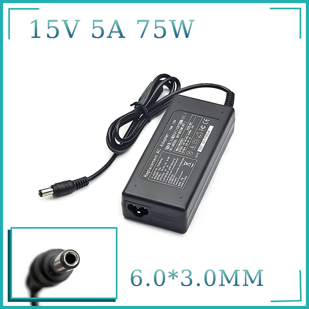 15V 5A 75W AC Power Supply Adapter Battery Charger For Toshiba Portege R... - $25.99+