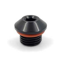 M10 x 1.0 Plug with O-ring Seal 10mm Cap - $8.37