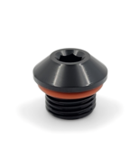 M10 x 1.0 Plug with O-ring Seal 10mm Cap - $8.37
