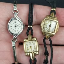 vintage ladies watch lot x3 Elgin Banner 10K rgp - $49.99
