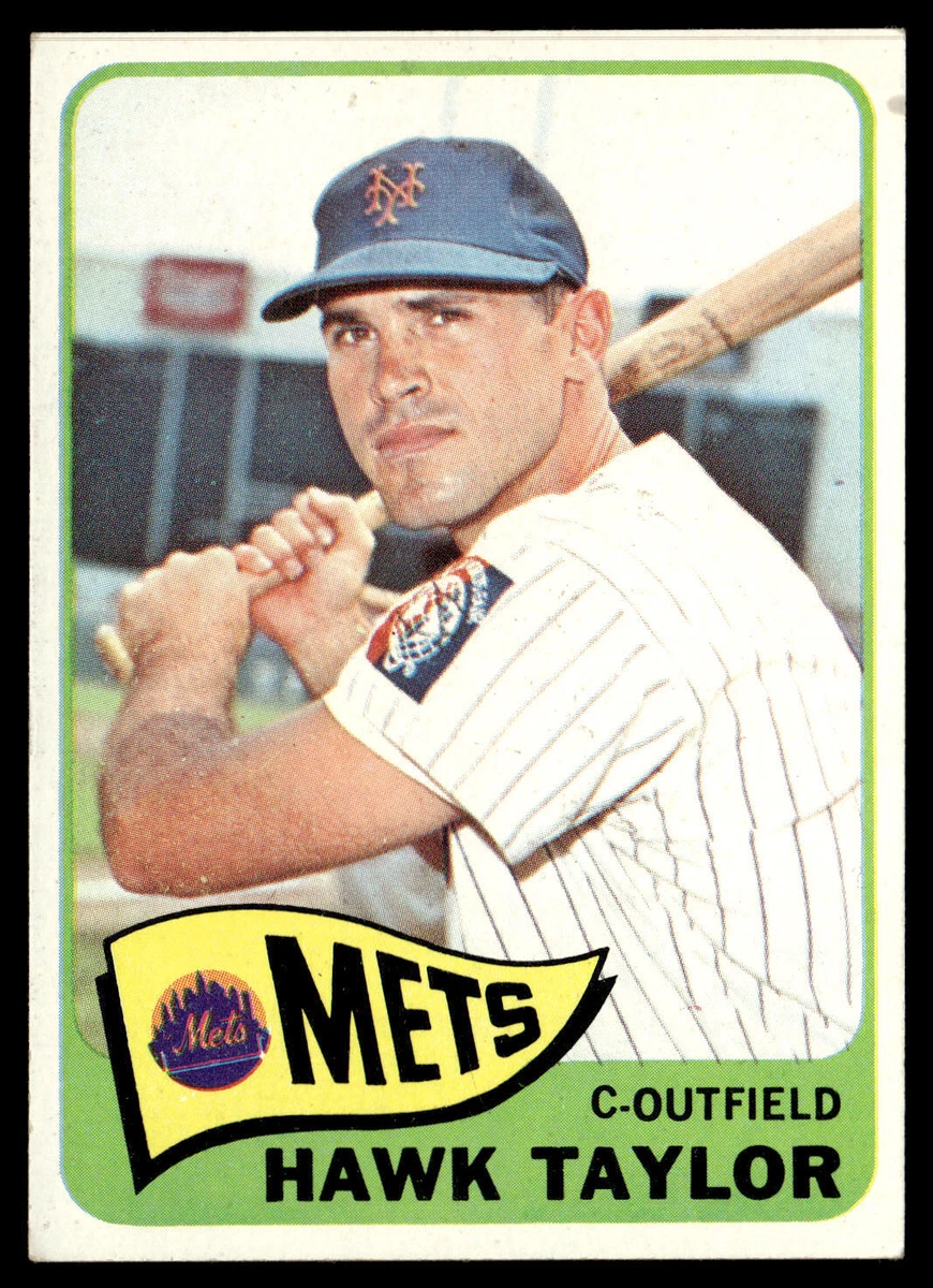 1965 Topps Hawk Taylor #329 New York Mets - $7.61