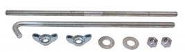 1963-1966 Corvette Bolt Kit Battery Hold Down W/O AC With Wing Nuts - £18.65 GBP