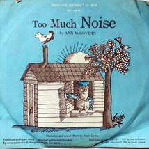 [Audiobook] Too Much Noise by Ann McGovern / 1967 7&quot; 33 rpm Scholastic Vinyl - £1.78 GBP