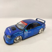 Jada Toys Subaru Impreza WRX STI Blue 1/24 Scale Diecast Car Drift - £26.43 GBP