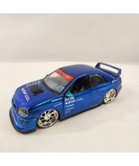 Jada Toys Subaru Impreza WRX STI Blue 1/24 Scale Diecast Car Drift - £26.50 GBP
