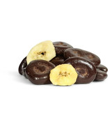 DARK CHOCOLATE COVERED BANANA CHIPS, 1LB FREE SHIPPING! - $373.19 MXN