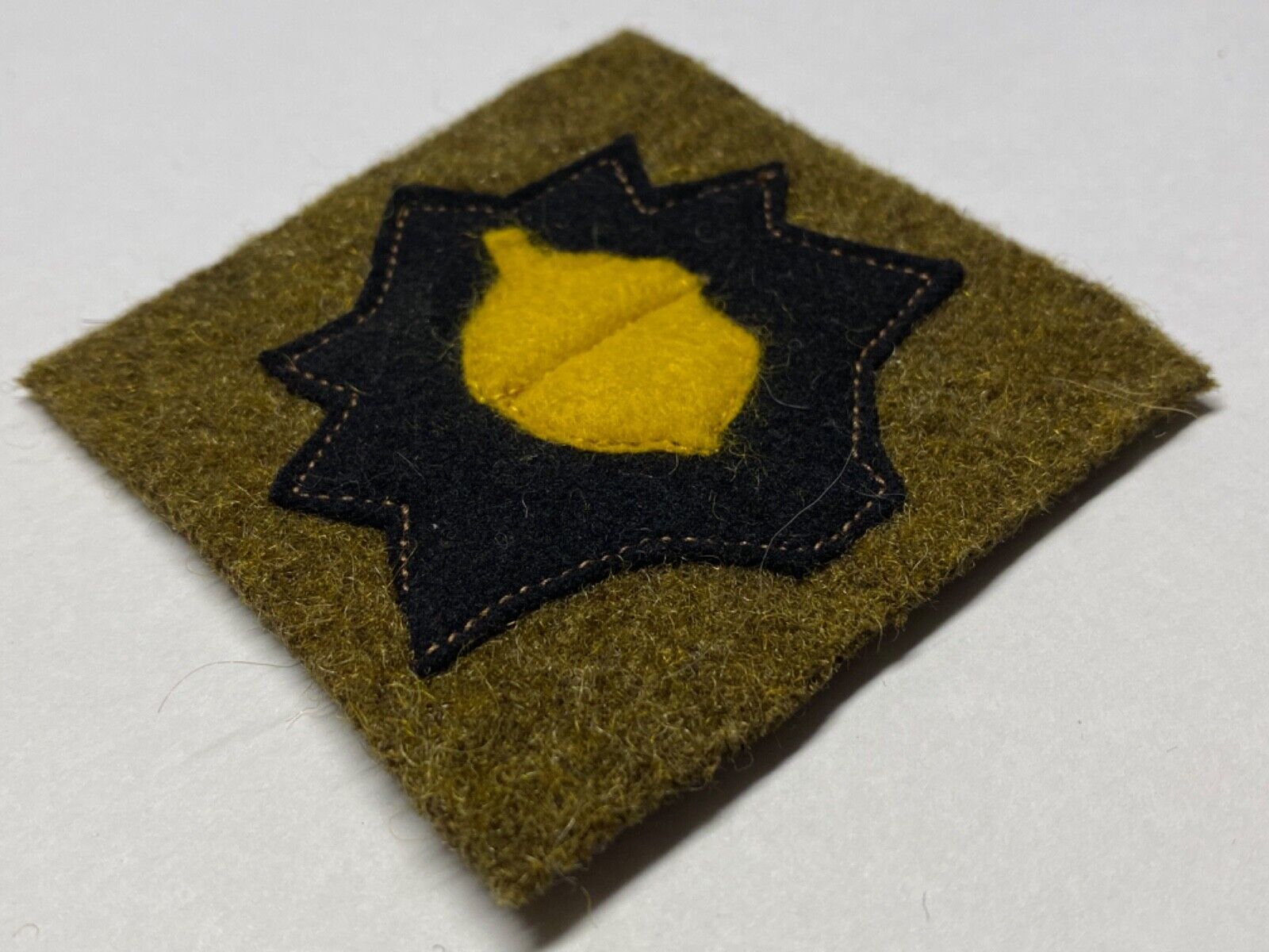 WWI, U.S. ARMY, 87th INFANTRY DIVISION, GOLDEN ACORN, PATCH, VINTAGE - £50.26 GBP