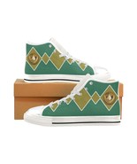 Green Mighty Morphin Dragonzord Power Coin High Top Shoes - £47.40 GBP