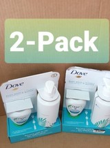 2-Pack Dove Body Wash Concentrate &amp; Reusable Bottle, Bottle &amp; Daily Moistur Soap - £21.99 GBP