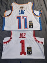Isaiah Joe Razorbacks Thunder Signed Jersey  Finals 2025 Championship JS... - $6,387.80 MXN