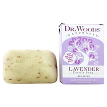 Dr. Woods Relaxing Castile Bar Soap Lavender, 5.25 Ounces - £5.83 GBP