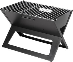 Fire Sense 60508 Notebook Charcoal Bbq Grill 3.5Mm Cooking Bars Instant Foldable - £34.49 GBP