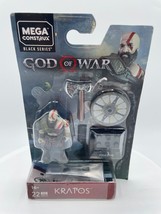 MEGA Construx Black Series God of War Kratos Mini Action Figure 22pcs New 2019 - £26.03 GBP