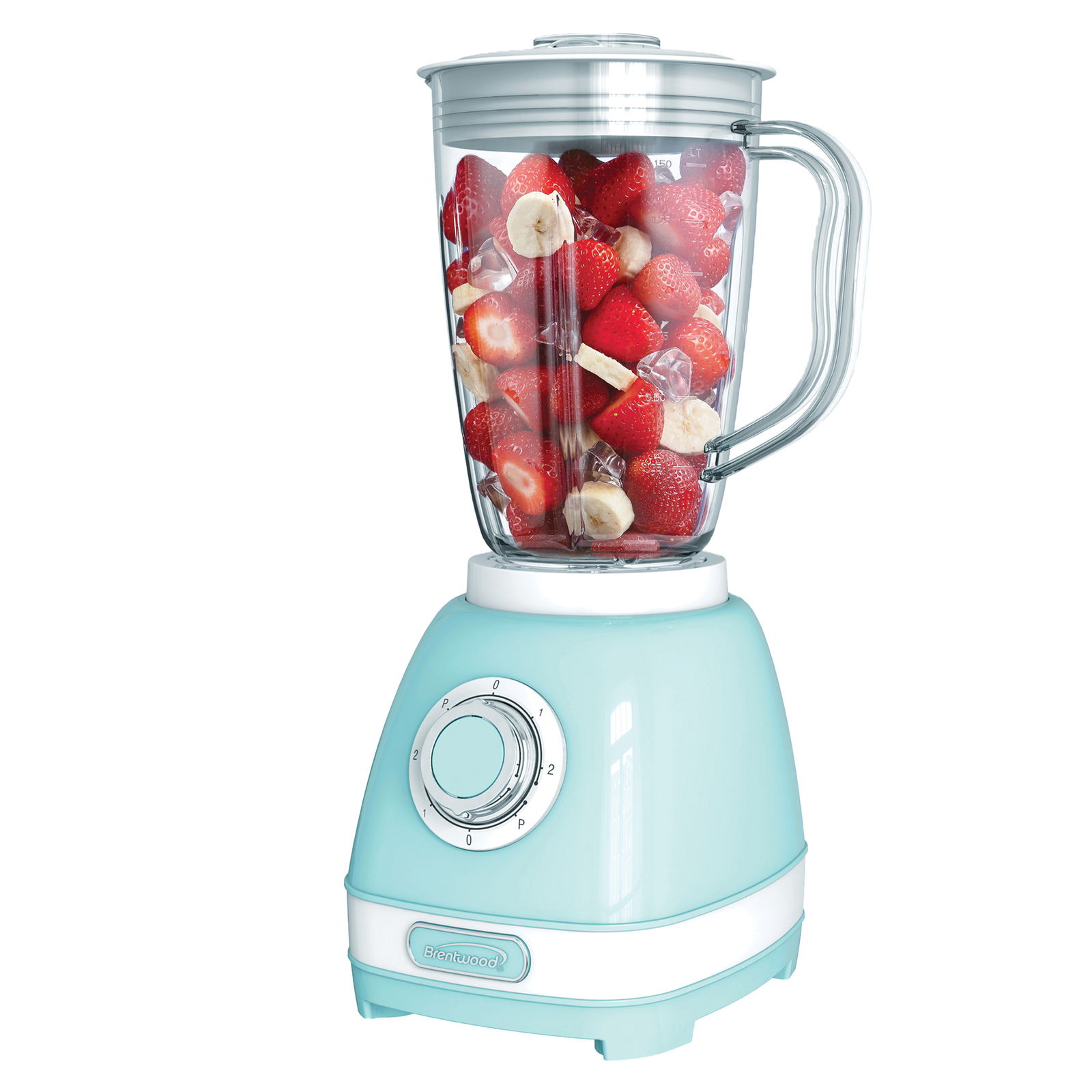 Brentwood JB-330BL 2 Speed Retro Blender in Blue with 50 Ounce Plastic Jar - $59.95
