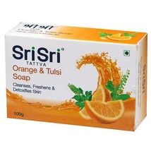 Sri Sri Tattva Natural Herbal Soap Bars 100g (Pack of 4) - £11.93 GBP