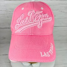Las Vegas Baseball Hat Cap Adjustable Embroidered Pink - $22.49