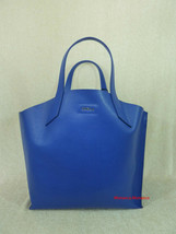 NWT FURLA Ocean Blue Saffiano Leather Jucca Stitch Tote Bag - $278.00