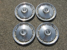 Genuine 1965 Oldsmobile Cutlass F85 14 inch hubcaps wheel covers - $41.73