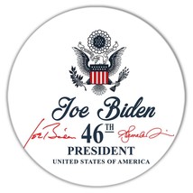 46th President Seal Crest Eagle : Gift Coaster Joe Biden USA Memorabilia - £4.01 GBP